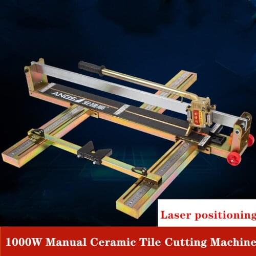 1000W Manual Ceramic Tile Cutting Machine Ceramic Tile Push Cutter and Ground Tile Cutting Machine