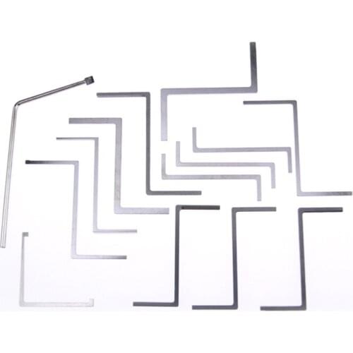 13Pcs HUK Locksmith Tools Double-Ended Tension Wrench Tool locksmith supply Free Shipping