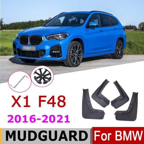 Car Mudguards For BMW X1 F48 2021 2020 2019 2018 2017 2016 Fender Accessories Splash Guard Paneling Molded Mudflaps Mud Flap