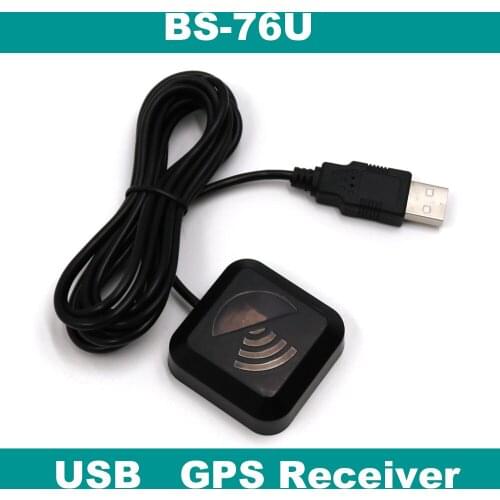 BEITIAN USB Auto-adapted baud rate GMOUSE Square Magnetic bottom waterproof IP67 GPS receiver replace BU-353S4 BS-76U