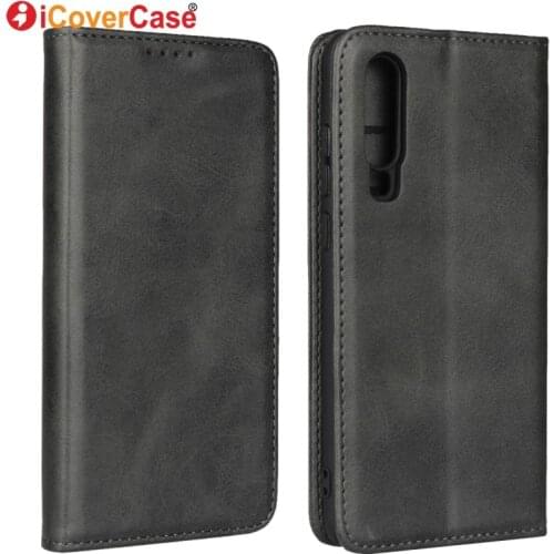 For Huawei P30 Pro Case Matt Leather Wallet Silicon Cover For Huawei P 30 P30pro Flip Cases Mobile Phone Accessories Coque Etui