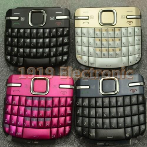 Main Menu English Or Russian Keypad Keyboard Buttons Cover Case For Nokia c3-00 c300 c3