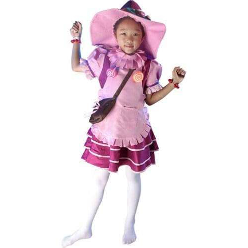 Halloween Childrens Clothing Cosplay Costume Girls Outfit Party Carnival Costumes Children Sugar Fruit Candy Witch Xmas Clothes