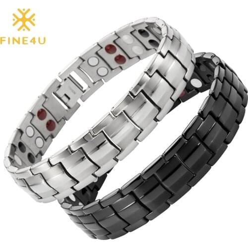 Мужские браслеты FINE4U China At AliExpress