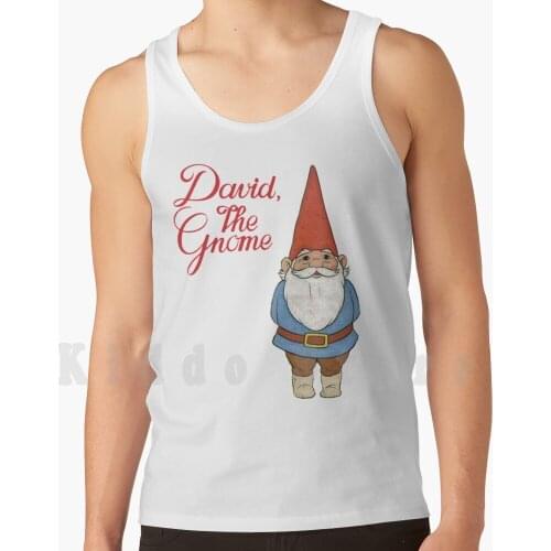 Nick Gnome Tank Tops Vest Sleeveless Gnome Cartoon Nick Toon Retro Throwback Classic Old Vintage Funny Humor 80s
