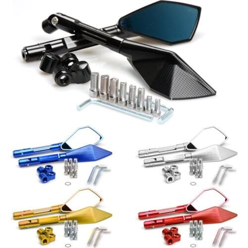 Motorcycle Rearview Mirror moto CNC Side Mirrors RiderJacky For KTM 390 690 SMC 950 200 125 1290 990 Super Duke R SMT SMR