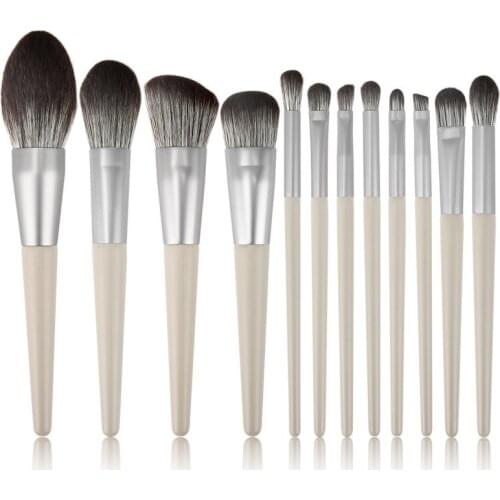 12-piece makeup brush tool set makeup powder eye shadow blush foundation mixed beauty makeup brush