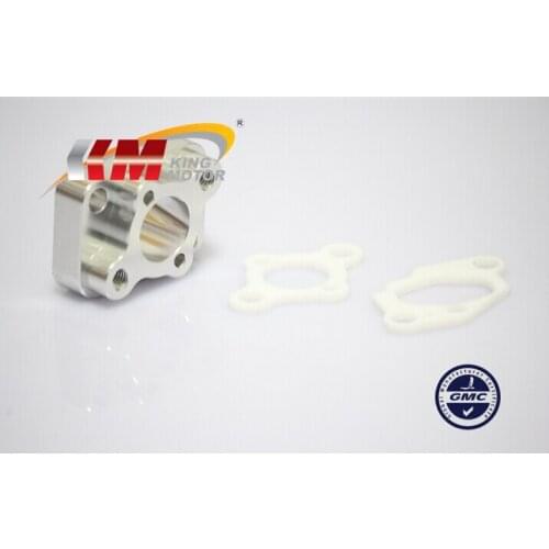 Alloy manifold set for 1/5 HPI BAJA 5B Parts KM RC CARS for KM ROVAN ZENOAH ENGINE PARTS upgrade parts for Baja 5b ss