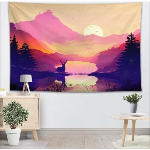 Custom Wall Tapestry Wall Hanging Tarot Custom Tapestry Plant Tapestry Mountain Home Decor More Large size