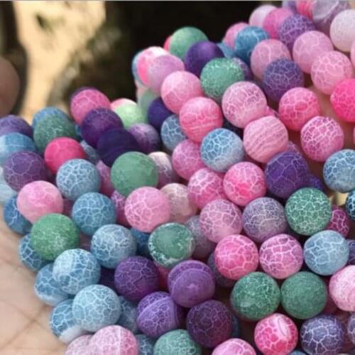 1 Strand ( 95 PCs/Strand) Natural Beads Round About 4mm Dia For Necklace Bracelet Jewelry Making