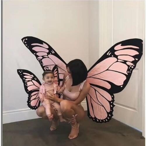 Fancy Women Fairy Cosplay Kids Butterfly Wing Parent-child Butterfly Outfit Halloween Costume for Women