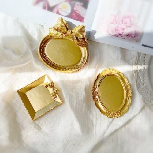 Jewelry tray, earrings, jewelry, ring, necklace, storage tray, shop decoration, live photo, jewelry display props