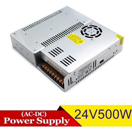 Professional DC Power Supply 24V 300W 350W 360W 400W 480W 500W Driver Transformers AC to DC24V Powers Adapter For 3D Printer