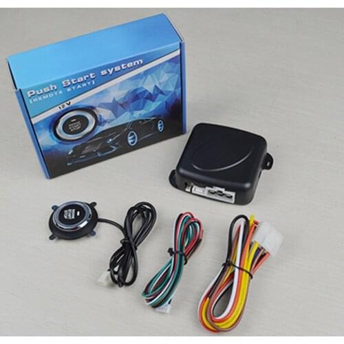 12V Universal Accessories Intelligent One-key Start System Remote Control Remote Ignition Car Engine Start Modification