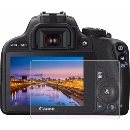 For Canon 100D / M3 Camera 2.5D Curved Edge 9H Surface Hardness Tempered Glass Screen Protector Cameras Accessories