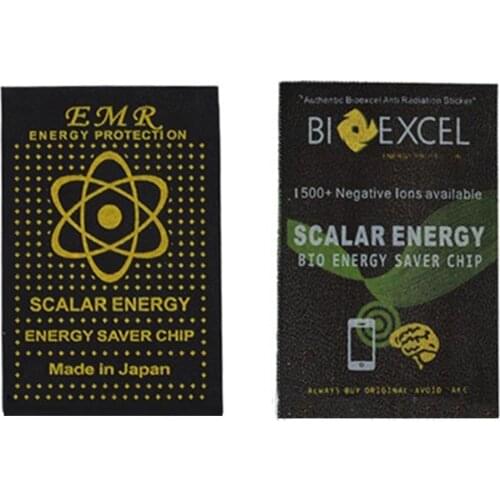 10PCS/Lot EMR Mobile Phone Anti Radiation Stickers Quantum Radiation High Release Negative Ion Stickers Protection Stickers