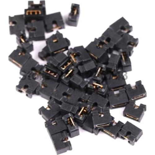 100PCS Jumper Cap 2.0mm Pitch Black