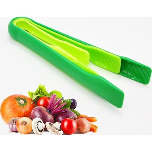 3Pcs/set Plastic Bread Clamp Salad Clip Food Tong Kitchen Utensils Cooking Tools