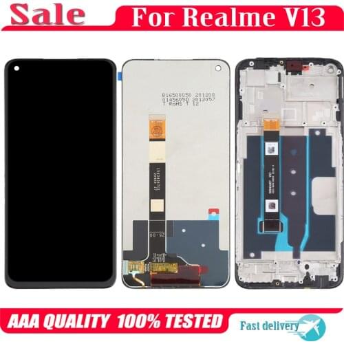 Original Display Replace 6.5" For Realme V13 5G LCD Touch Screen Digitizer Assembly