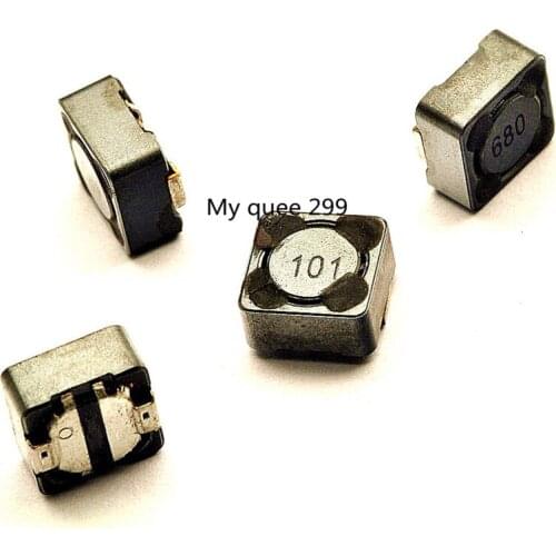 7*7*4 100UH 101 shielded inductors SMD Power Inductors (50PCS/Lot)