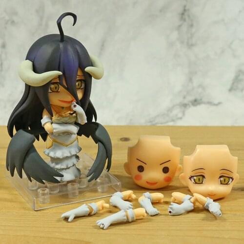 Ainz Ooal Gown 631 Albedo 642 Q Version Action Figure Collectible Model Toy Doll