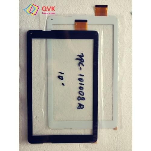 Black White touch screen 10.1 Inch P/N FPC-101008A Tablet Capacitive Touch Screen Panel Repair Replacement Parts Free Shipping