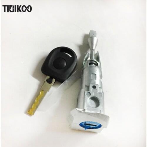 Car Lock Cylinder for VW Touareg Left Door Centre Control Door Auto Core for Drivig Door