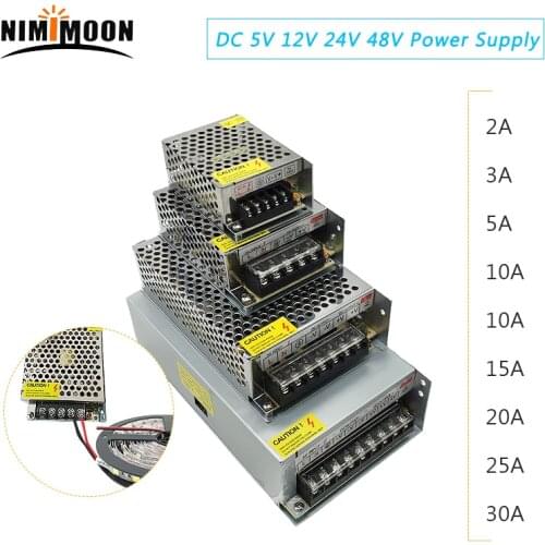 Power supply DC12V 1A 2A 3A 5A 8.5A 10A 15A 20A 30A transformers for LED lighting adapter driver for LED strip light int