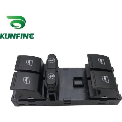 KUNFINE Front Driver Door Master Power Window Switch Cuntrol Button For VW Touareg Touran Part NO.7L6 959 857 E 7L6959857E