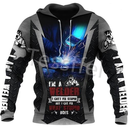 Tessffel Welder Worker Profession 3D Printed NewFashion Mens Sweatshirt Harajuku Zipper Hoodie Casual Unisex Jacket Style-11