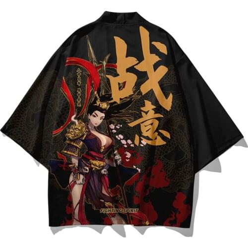 Men Obi Male Yukata Kimono Cardigan Mens Haori Samurai Traditional Clothing S-6XL