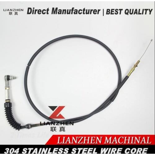 Excavator throttle motor control single cable for Hyundai 21EN-32300 21EN-32260 excavator parts accelerator cable