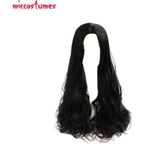 Morticia Addams Wednesday Addams Cosplay Wig