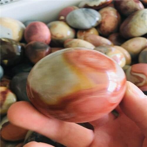 Natural quartz crystal Marine stone ball decorative ball 50mm