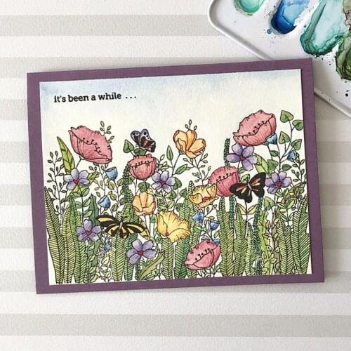 Springfield Transparent Clear Silicone Stamp/Seal for DIY ScrapbookingPhoto Album Decorative Cards Making Clear Stamps 4X6inch