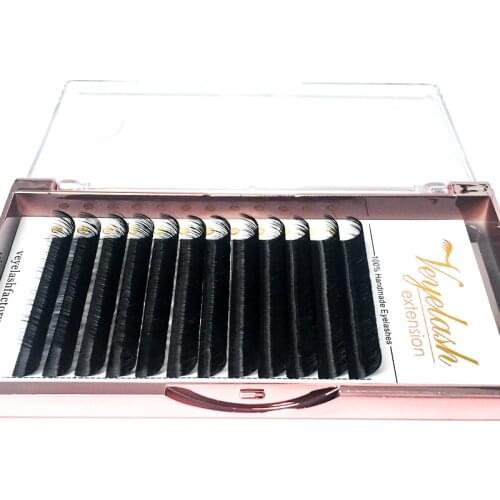 Russian Volume Eyelash Extension L C D DD Curl 8-16 Mix Silk Cilios Mink Lashes Wholesale Price Private Packages Lashes