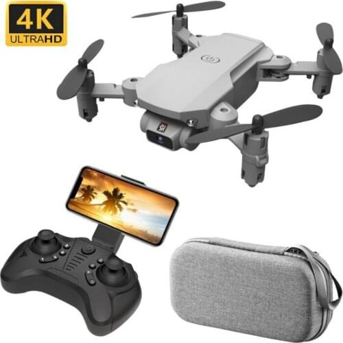 2021 New 4K Folding Drone Quadcopter Aerial Control Aircraft Aerial Photography with Camera Mini 4K HD Remote Control Drone Toys