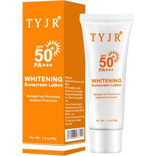 SPF 50 Facial Whitening Body Sunscreen Sun Cream Sunblock Skin Protective Cream Anti-Aging Oil-control Moisturizing Suncream