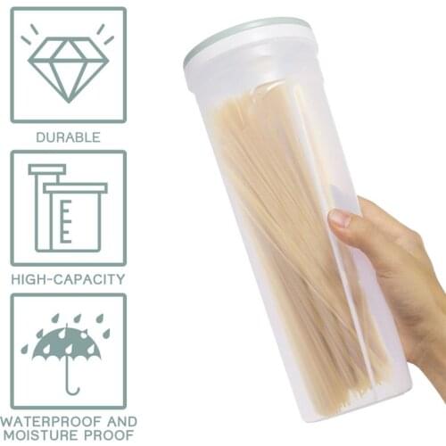 Standing Spaghetti Noodles Jar Multifunctional Grain Storage Tank Keep Fresh Food Storage Container Seal Bottles Tea Cans