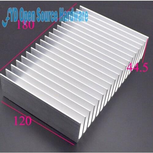 Heat sink 180*44.5*120MM high-quality heat sink thick substrate electronic accessories