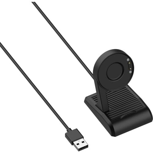 Multi-Protection Verticle USB Magnetic Charger Cradle Dock Phone Stand With 1M Cable Replacement For TicWatch Pro 3/GPS/LTE