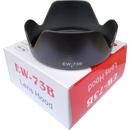 10pcs/lot EW-73B Lens Hood with package box for canon EF-S 18-135mm f/3.5-5.6 IS