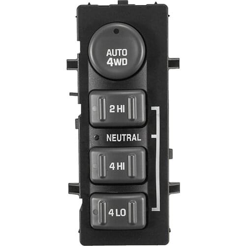 15709327 4 Wheel Drive Control Switch 4WD 4X4 Transfer Case Button for Chevrolet AVALANCHE Silverado TAHOE GMC Sierra