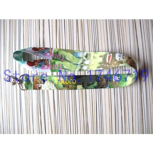 20 Pcs My Neighbor Totoro key chains Neck Strap Keys Camera ID Card Lanyard GS0313