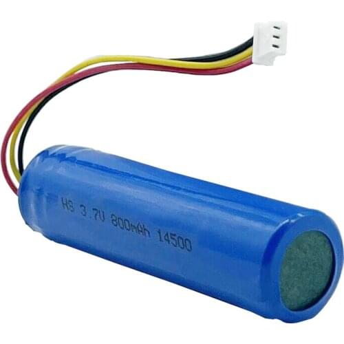 3.7V 800mah 14500 rechargeable Lipo battery for remote control toys cars boats helicopter guns accessories car camera parts 3.7V