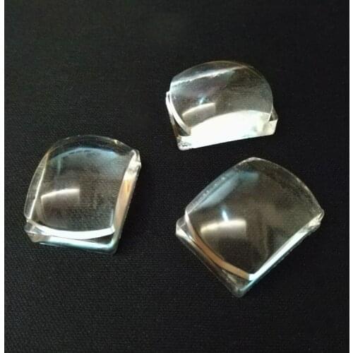 5676TTYTY 2017 Jelly 2.9cm Nail Stamper Refill Stamping Nail Art Transparent Square Stamper Head Polish Stamping Head Manicure