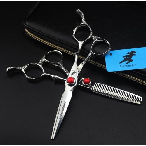 6 inch high grade Japan 440c hair Scissors Barber Scissors Professional cutting Shears thinning Hair Scissors