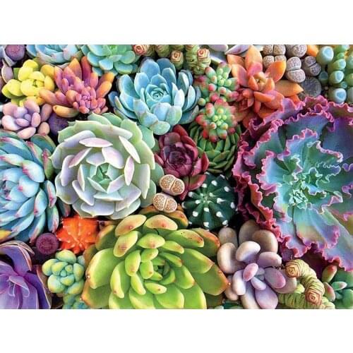 5D DIY Diamond Painting Succulent Plants Diamond Painting succulent plant(s) Handmade DIY Painting