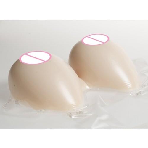 Cup E Artificial Silicone Fake Breast Form Crossdress Silicone Breast Forms Fake Boobs Transvestism Dressed As Woman 3 Colors