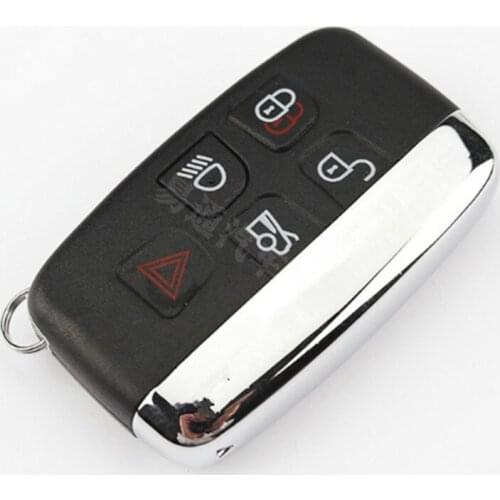 DAKATU 5 Button Smart Key Remote Key Shell Case Fob for JAGUAR XJ XJL XF For Land Rover Range Rover Sport Evoque Smart Shell